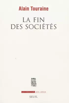 Couverture du produit · La fin des sociétés