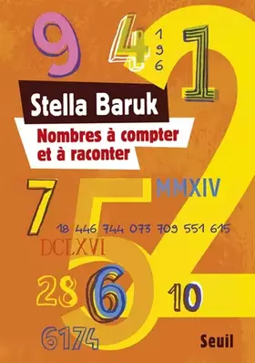 Couverture du produit · Nombres à compter et à raconter