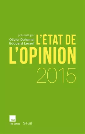 Couverture du produit · L'Etat de l'opinion 2015
