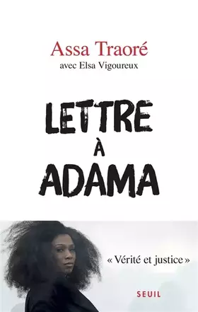 Couverture du produit · Lettre à Adama