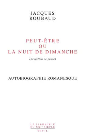 Couverture du produit · Peut-être ou La nuit de dimanche