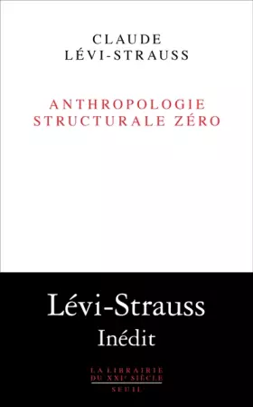 Couverture du produit · Anthropologie structurale zéro