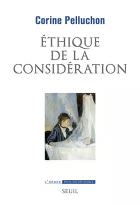 Couverture du produit · Ethique de la considération