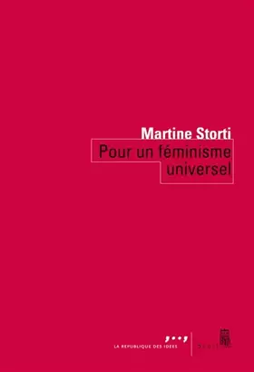 Couverture du produit · Pour un féminisme universel