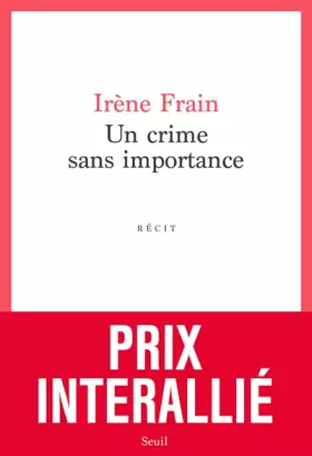 Couverture du produit · Un crime sans importance