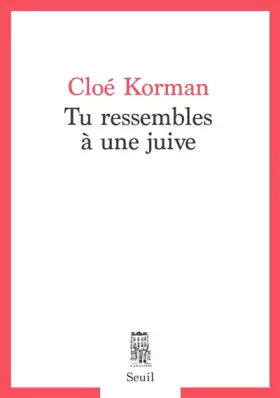 Couverture du produit · Tu ressembles à une juive