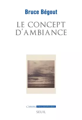 Couverture du produit · Le Concept d'ambiance