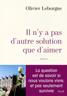 Couverture du produit · Il n'y a pas d'autre solution que d'aimer