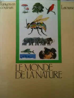 Couverture du produit · Le monde de la nature