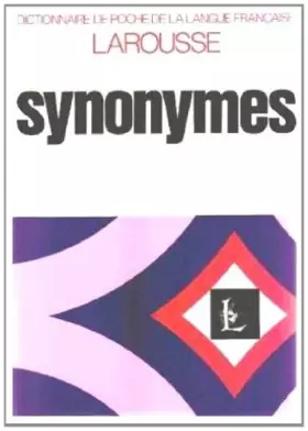 Couverture du produit · Nouveau dictionnaire des synonymes