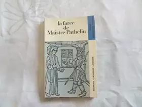 Couverture du produit · La farce de maitre Pathelin