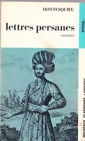 Couverture du produit · Lettres Persanes (Extraits)
