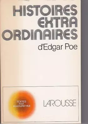 Couverture du produit · Histoires extraordinaires