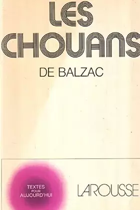 Couverture du produit · Les chouans