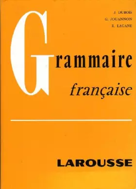 Couverture du produit · Grammaire Francaise