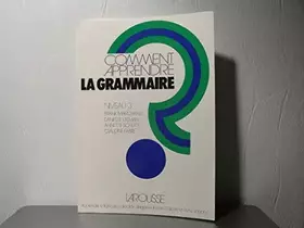 Couverture du produit · Comment apprendre la grammaire ?