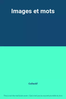 Couverture du produit · Images et mots