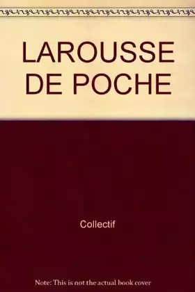 Couverture du produit · LAROUSSE DE POCHE