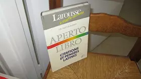 Couverture du produit · Aperto libro : Citations et pensées latines