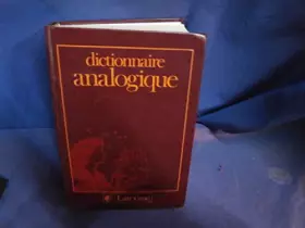 Couverture du produit · Dictionnaire analogique relie