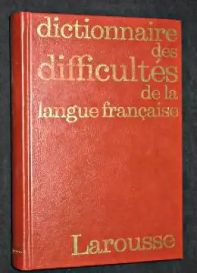 Couverture du produit · Pratique Larousse difficultés