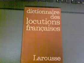 Couverture du produit · Pratique Larousse locutions