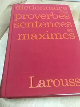 Couverture du produit · EXPR.DICT.DES PROVERBES
