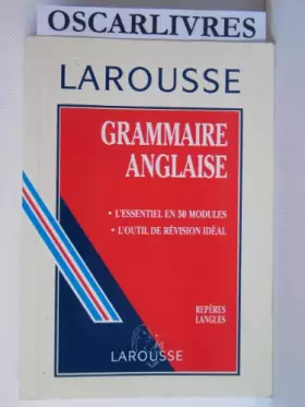 Couverture du produit · Grammaire anglaise                                                                            120597