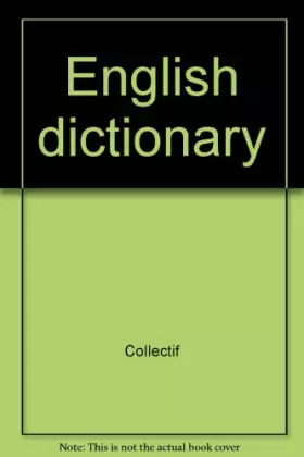 Couverture du produit · Larousse english dictionary