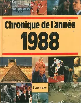 Couverture du produit · Chronique de l'année 1988