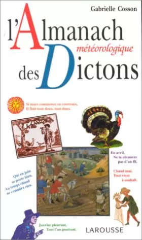 Couverture du produit · L'almanach météorologique des dictons