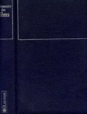 Couverture du produit · Dictionnaire des films