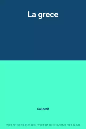 Couverture du produit · La grece