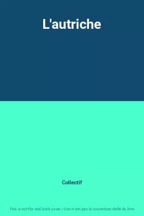 Couverture du produit · L'autriche