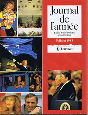 Couverture du produit · Le journal de l'annee 1988