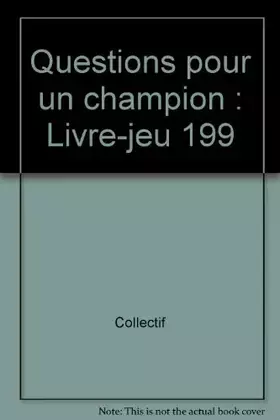 Couverture du produit · Questions pour un champion 1996