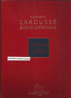 Couverture du produit · NOUVEAU LAROUSSE ENCYCLOPEDIQUE T1 2003