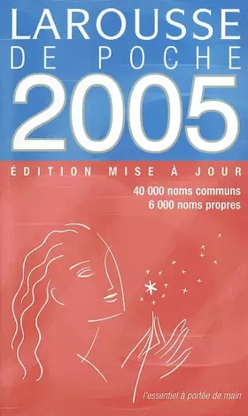 Couverture du produit · Larousse de poche 2005