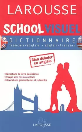 Couverture du produit · School Visuel : Français-Anglais