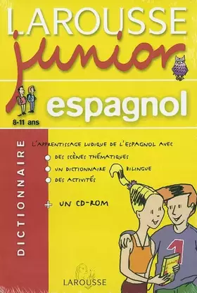 Couverture du produit · Larousse Junior : Espagnol-Français, 8-11 ans