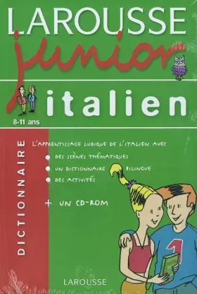 Couverture du produit · Larousse Junior : Italien-Français, 8-11 ans