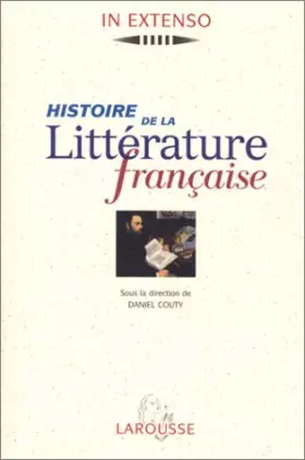 Couverture du produit · Histoire de la littérature française