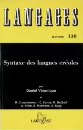 Couverture du produit · Revue langage nø138 (2000)