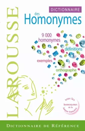 Couverture du produit · Dictionnaire des homonymes