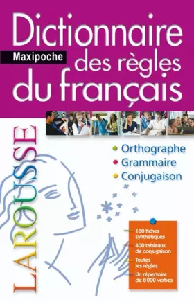 Couverture du produit · Dictionnaire maxipoche des règles du français
