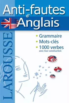 Couverture du produit · Anti-fautes d'Anglais