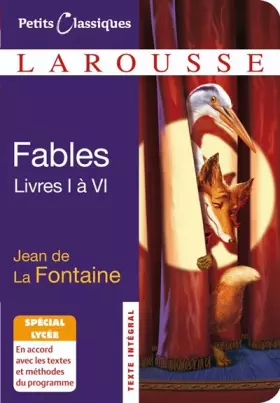 Couverture du produit · Fables : Livres I à VI