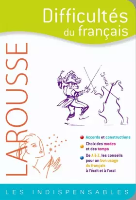 Couverture du produit · Difficultés du français - Les indispensables Larousse