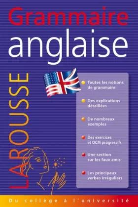 Couverture du produit · Grammaire anglaise