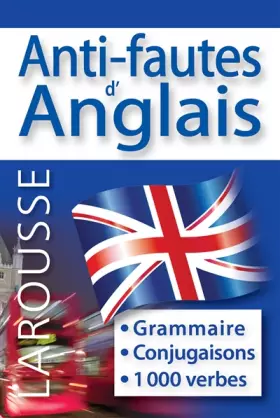 Couverture du produit · Anti-Fautes Anglais